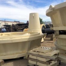 54" x 74" Allis Chalmers Gyratory Crusher