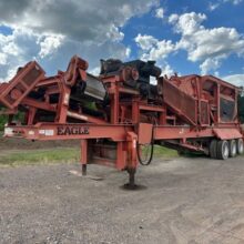 1999 EAGLE 500-05CV PORTABLE IMPACTOR PLANT