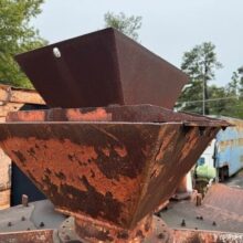 1981 SPOKANE 74" DVG LOW PROFILE MODEL 32-TEC PORTABLE VSI CRUSHING PLANT