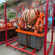 ALIMAK AIR OPERATED RAISE CLIMBER SYSTEM