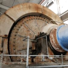 FULLER TRAYLOR 9' DIA X 21' 8 1/2" LONG BALL MILL