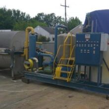 ALAR AUTO-VAC MODEL 660 ROTARY STAINLESS VACUUM DRUM FILTER