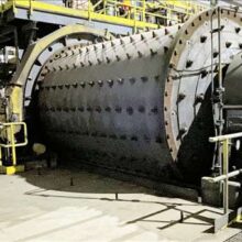 10' DIA X 14' METSO ROD MILL, 400 KW (536 HP)