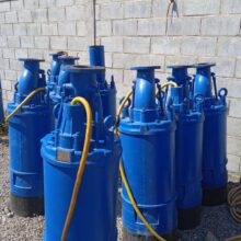 TSURUMI MODEL LH-422, 4" SUBMERSIBLE PUMPS