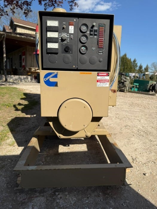 L03048 -Front-View-Cummins-Gas-Generator