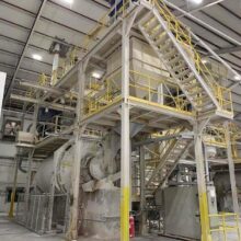 8' X 15' BALL MILL SYSTEM WITH AIR CLASSIFIER AND DUST COLLECTION