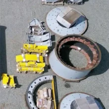 UNUSED OUTOTEC 3.7M X 1.5M EGL SAG MILL 350 HP (260KW)