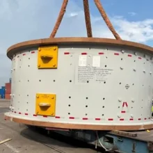Unused FLSMIDTH 18' Dia X 16' L Sag Mill, 2300KW (3084HP)