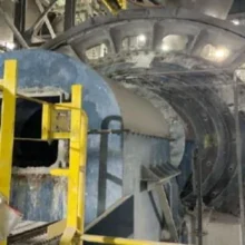 Metso 10'6" x 17'6" Ball Mill 1000HP