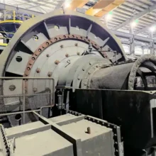 Metso 11'6"dia x 22'l Ball Mill, 1100 KW (1475HP)