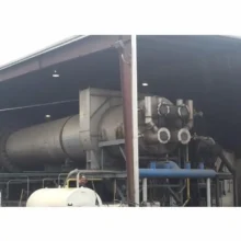 Vulcan 9FT X 60FT Rotary Drum Dryer