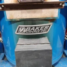 Baker Model 60-T Hydraulically Operated Crucible Furnace