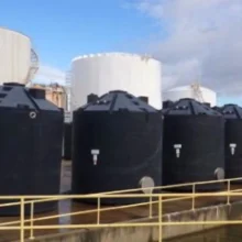 13650 Gallon Polyethylene Vertical Liquid Storage Tank