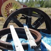 L03154 - 6' Double Drum Mine Shaft Hoist (1)