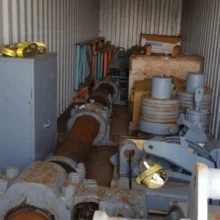 L03154 - 6' Double Drum Mine Shaft Hoist (22)