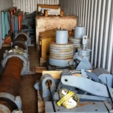 L03154 - 6' Double Drum Mine Shaft Hoist (28)