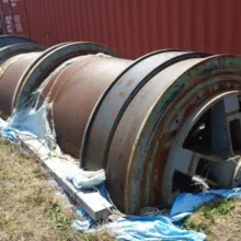 L03154 - 6' Double Drum Mine Shaft Hoist (4)