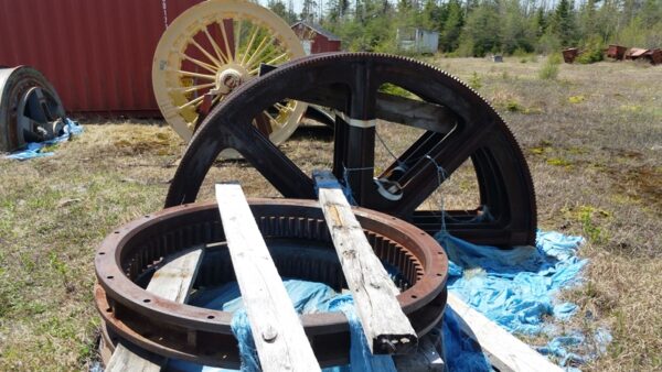 6' Dia X 60" Canadian Ingersoll Rand Double Drum Mine Shaft Hoist