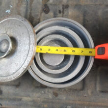 8 inch ring & puck1 (2)