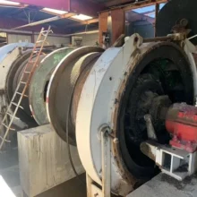 72"D x 60" FACE, INGERSOLL RAND, DOUBLE DRUM SHAFT HOIST