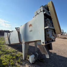 2006 TRIO MODEL TCW3618 SAND SCREW with FABRICATED TUB ASSEMBLY
